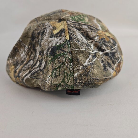 Realtree Edge Camo Hat Mens Adjustable Snapback Green Brown Team RWB Veterans - Picture 4 of 8